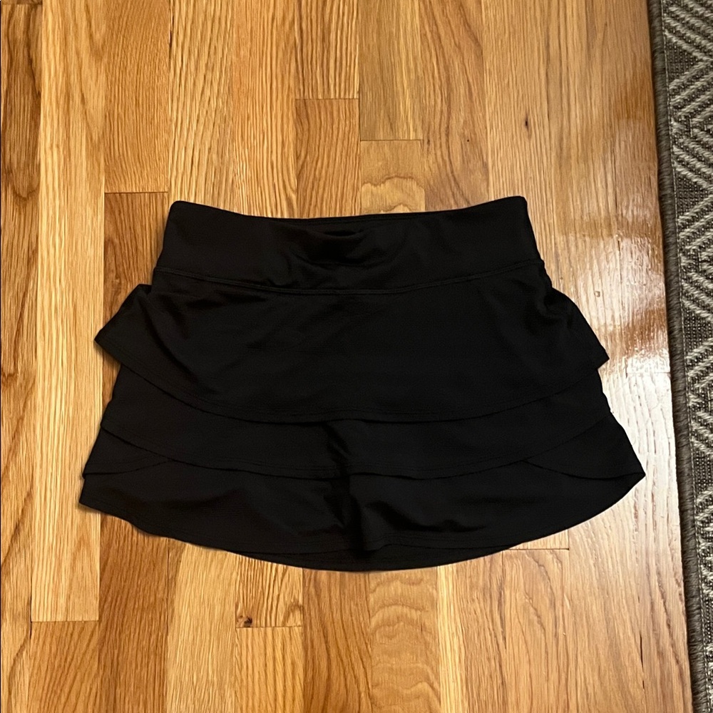 Athleta Black Layered Kids Shorts